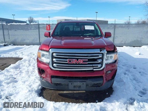2020 GMC Canyon 4WD SLE with VIN 1GTG6CEN1L1182177, listed as a IAAI auction lot 41524663 with 80,768 mi miles. Bid and sale history available at carsss.com. Image 12.