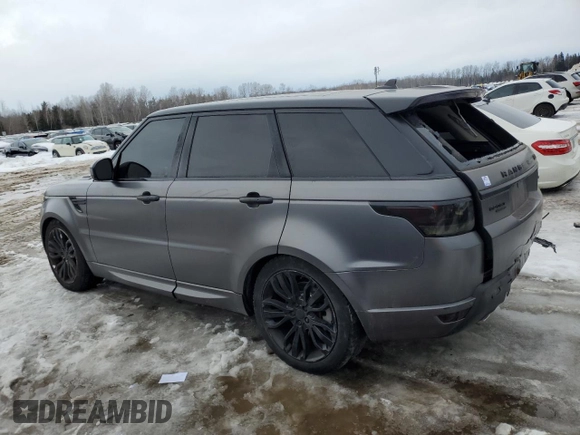 2016 Land Rover Range Rover Sport HSE with VIN SALWR2KF4GA635149, listed as a Copart auction lot 46908775 with 196,015 mi miles and Clean Title. Bid and sale history available at DreamBid. Image 2.