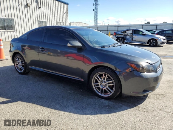 2010 Scion tC with VIN JTKDE3B74A0305090, listed as a Copart auction lot 49515745 with 113,685 mi miles and Salvage Title. Bid and sale history available at carsss.com. Image 4.