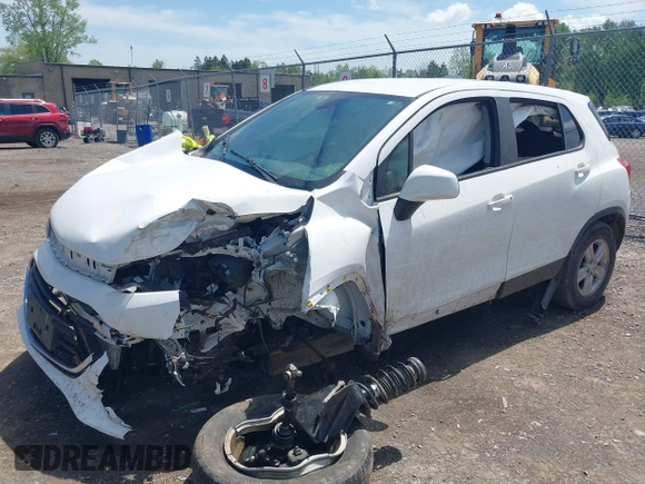 2020 Chevrolet Trax LS z VIN KL7CJKSB9LB051684, wystawiony jako IAAI lot #42279789 z przebiegiem 53 014 mil mil oraz . Historia ofert i sprzedaży dostępna na DreamBid. Obrazek 17.