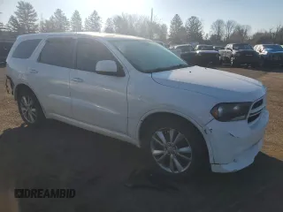 2011 Dodge Durango Heat with VIN 1D4RE3GG7BC706173, listed as a Copart auction lot 46599075 with 206,711 mi miles and Salvage Title. Bid and sale history available at carsss.com. Image 4.