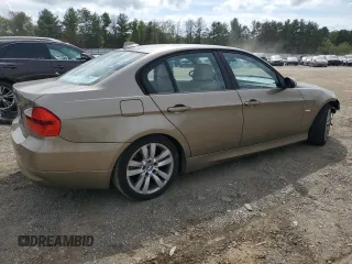 2006 BMW 3 Series 325i with VIN WBAVB17596NK38378, listed as a Copart auction lot 71792814 with 112,745 mi miles and Salvage Title. Bid and sale history available at carsss.com. Image 3.