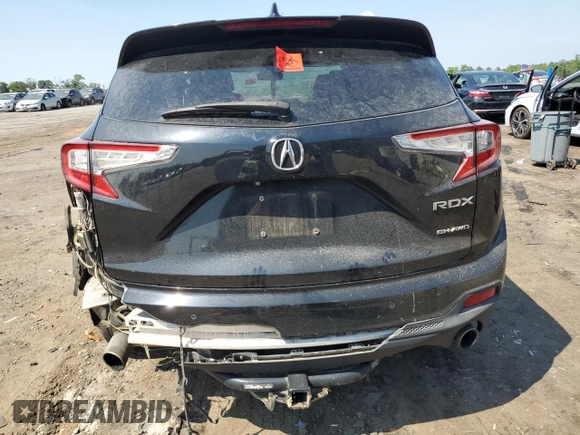 2020 Acura RDX Advance z VIN 5J8TC2H7XLL009116, wystawiony jako Copart lot #62276695 z przebiegiem 94 532 mil mil oraz Szkoda całkowita • Salvage title. Historia ofert i sprzedaży dostępna na DreamBid. Obrazek 6.