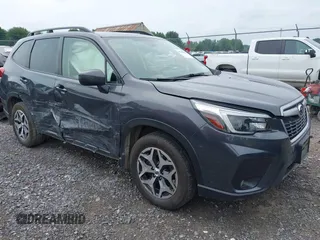 2021 Subaru Forester Premium with VIN JF2SKAJC0MH492913, listed as a IAAI auction lot 42709805 with 35,464 mi miles and . Bid and sale history available at DreamBid. Image 1.