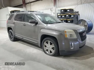 2011 GMC Terrain SLT-1 with VIN 2CTFLVEC2B6448269, listed as a Copart auction lot 49658925 with 99,217 mi miles and Salvage title. Bid and sale history available at DreamBid. Image 4.