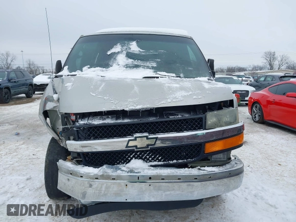 2005 Chevrolet Express Passenger with VIN 1GAHG39U151241968, listed as a IAAI auction lot 41281430 with 148,748 mi miles and . Bid and sale history available at DreamBid. Image 12.