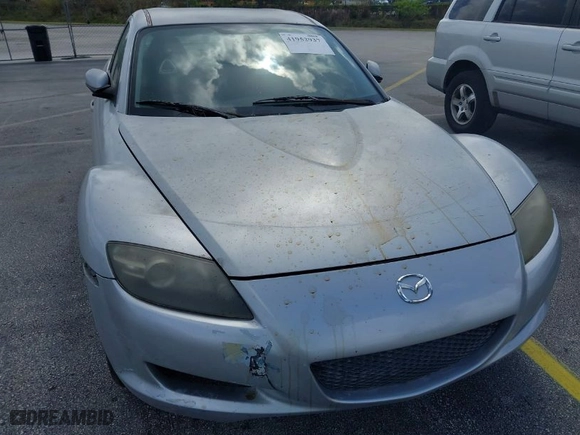2004 Mazda RX-8 with VIN JM1FE17N840122856, listed as a IAAI auction lot 41952937 with NaN miles. Bid and sale history available at carsss.com. Image 14.