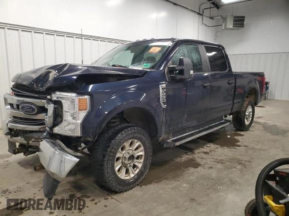 2022 Ford F-250 XL with VIN 1FT7W2BN7NEC97912, listed as a Copart auction lot 57784455 with 74,699 mi miles and Salvage title. Bid and sale history available at DreamBid. Image 1.