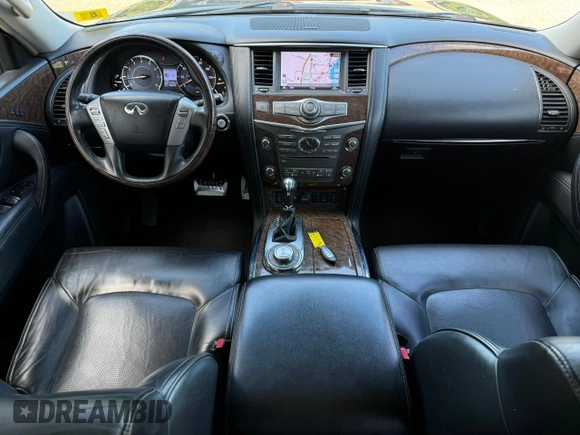 2017 Infiniti QX80 with VIN JN8AZ2NE7H9157627, listed as a Copart auction lot 70142234 with 111,206 mi miles and Clean Title. Bid and sale history available at carsss.com. Image 9.