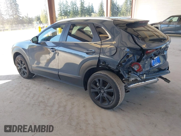 2024 Mazda CX-30 S Preferred with VIN 3MVDMBCM0RM641917, listed as a IAAI auction lot 42058344 with 3,005 mi miles and . Bid and sale history available at DreamBid. Image 3.