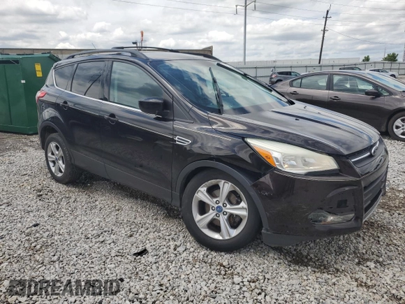2013 Ford Escape SE with VIN 1FMCU9GX2DUD00349, listed as a Copart auction lot 56070475 with 122,785 mi miles and Salvage title. Bid and sale history available at DreamBid. Image 4.