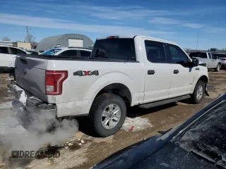 2015 Ford F-150 XLT with VIN 1FTEW1EG5FKE44195, listed as a Copart auction lot 46316855 with 227,226 mi miles and Salvage Title. Bid and sale history available at carsss.com. Image 3.