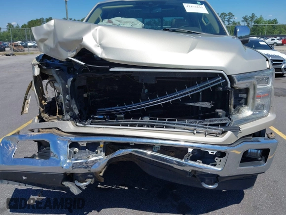 2018 Ford F-150 XL with VIN 1FTEW1E54JFE36153, listed as a IAAI auction lot 42193233 with 96,074 mi miles and . Bid and sale history available at DreamBid. Image 6.