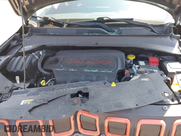 2022 Jeep Compass Trailhawk with VIN 3C4NJDDB9NT160748, listed as a IAAI auction lot 42589269 with 53,092 mi miles and . Bid and sale history available at DreamBid. Image 10.