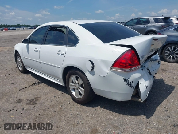 2015 Chevrolet Impala LS with VIN 2G1WA5E38F1121775, listed as a IAAI auction lot 42618932 with 151,653 mi miles and . Bid and sale history available at DreamBid. Image 3.
