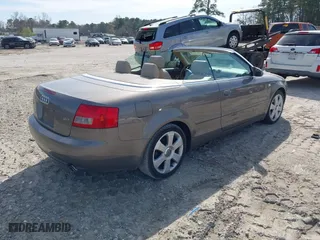 2005 Audi A4 1.8T with VIN WAUAC48H75K010658, listed as a IAAI auction lot 41840942 with 108,269 mi miles. Bid and sale history available at carsss.com. Image 4.