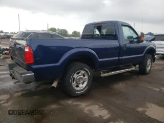 2011 Ford Super Duty F-250 SRW XL with VIN 1FTBF2B64BEA00271, listed as a Copart auction lot 70042814 with 0 mi miles and Salvage Title. Bid and sale history available at carsss.com. Image 3.