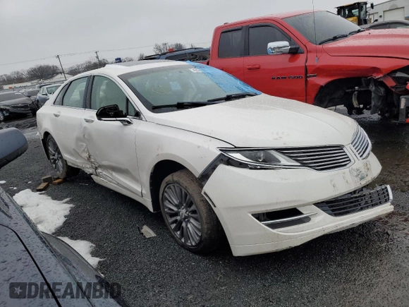 2013 Lincoln MKZ with VIN 3LN6L2G95DR805270, listed as a Copart auction lot 42072844 with Not Provided miles and Non Repairable. Bid and sale history available at DreamBid. Image 4.