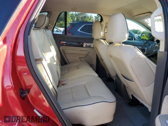2010 Lincoln MKX with VIN 2LMDJ6JCXABJ27364, listed as a Copart auction lot 52365545 with 140,150 mi miles and Salvage Title. Bid and sale history available at carsss.com. Image 11.