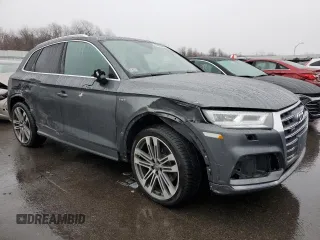 2018 Audi SQ5 Premium Plus with VIN WA1A4AFY1J2006305, listed as a Copart auction lot 37823484 with 98,000 mi miles and . Bid and sale history available at DreamBid. Image 4.