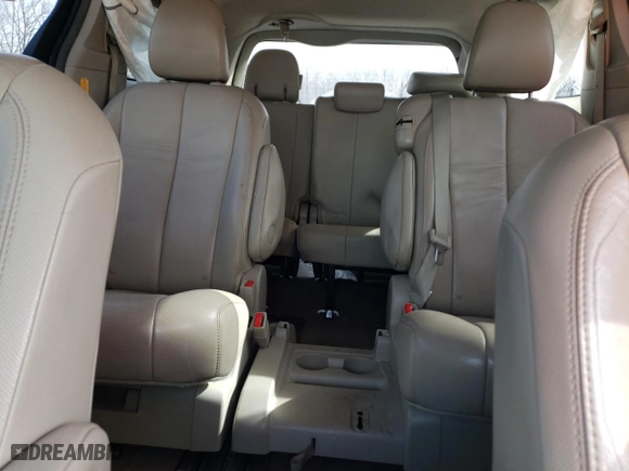 2012 Toyota Sienna XLE AAS with VIN 5TDYK3DC1CS235737, listed as a Copart auction lot 47414415 with 288,446 mi miles and Salvage Title. Bid and sale history available at carsss.com. Image 10.