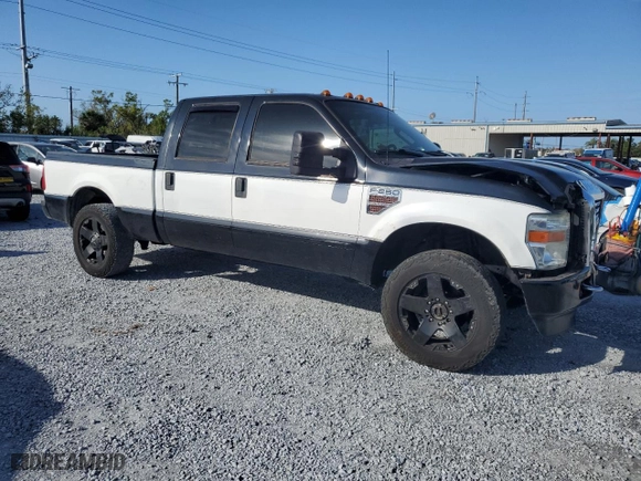 2009 Ford Super Duty F-250 SRW XL with VIN 1FTSW21R89EB07586, listed as a Copart auction lot 47279825 with 153,607 mi miles and Salvage Title. Bid and sale history available at carsss.com. Image 4.