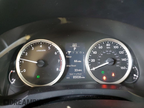 2015 Lexus IS 250 with VIN JTHCF1D22F5016112, listed as a Copart auction lot 62110655 with 85,036 mi miles and Salvage title. Bid and sale history available at DreamBid. Image 9.