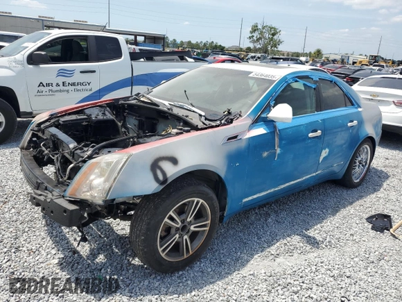 2008 Cadillac CTS RWD w/1SB with VIN 1G6DP57V180124837, listed as a Copart auction lot 54364035 with 162,037 mi miles and Clean Title. Bid and sale history available at carsss.com. Image 1.