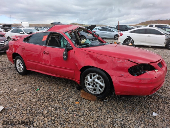 2004 Pontiac Grand Am SE1 with VIN 1G2NF52E94M680302, listed as a Copart auction lot 51280325 with 0 mi miles and Salvage Title. Bid and sale history available at carsss.com. Image 4.