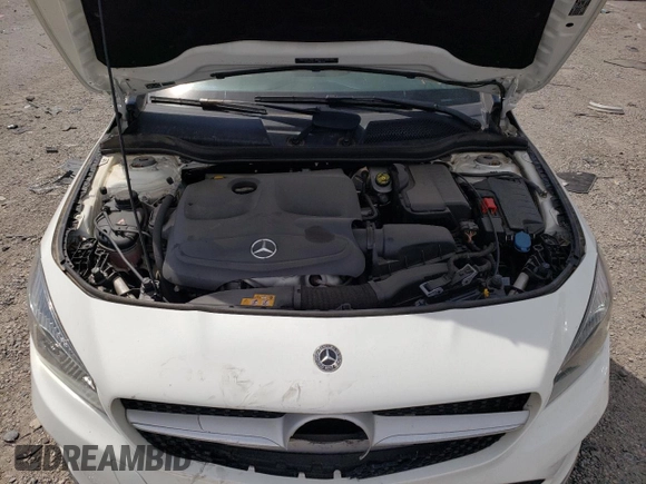 2019 Mercedes-Benz CLA with VIN WDDSJ4EB0KN740523, listed as a Copart auction lot 54609682 with 35,692 mi miles. Bid and sale history available at carsss.com. Image 7.