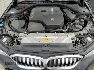 2023 BMW 3 Series 330e xDrive with VIN 3MW39FS05P8D22715, listed as a Copart auction lot 86916144 with 25,819 mi miles and Salvage Title. Bid and sale history available at carsss.com. Image 12.