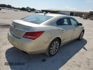 2015 Buick LaCrosse Leather with VIN 1G4GB5G37FF267708, listed as a Copart auction lot 59629774 with 174,327 mi miles and Clean Title. Bid and sale history available at carsss.com. Image 3.