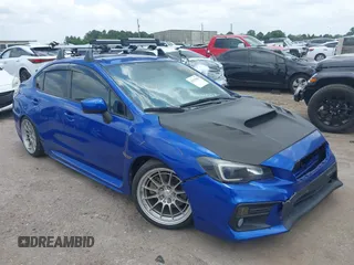 2018 Subaru WRX with VIN JF1VA1A69J9815652, listed as a IAAI auction lot 42153285 with 68,147 mi miles and . Bid and sale history available at DreamBid. Image 1.