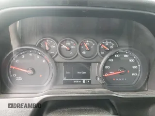 2020 Chevrolet Silverado 1500 Work Truck with VIN 3GCNWAEH5LG318446, listed as a Copart auction lot 50405145 with 31,438 mi miles and Salvage Title. Bid and sale history available at DreamBid. Image 9.
