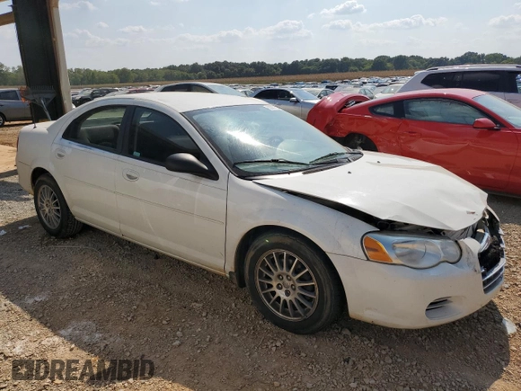 2006 Chrysler Sebring with VIN 1C3EL46X96N191300, listed as a Copart auction lot 71210704 with 216,589 mi miles and Salvage title. Bid and sale history available at DreamBid. Image 4.