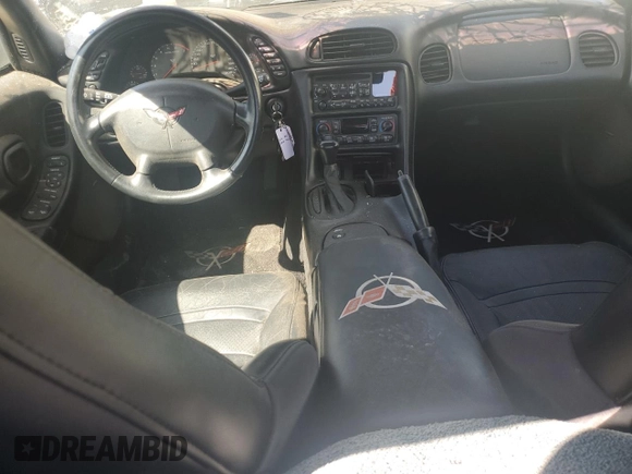 2002 Chevrolet Corvette with VIN 1G1YY22G925108374, listed as a Copart auction lot 72339464 with 55,159 mi miles and Salvage Title. Bid and sale history available at carsss.com. Image 8.