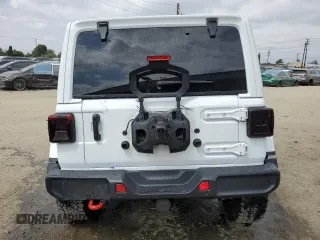 2023 Jeep Wrangler Rubicon with VIN 1C4HJXFG3PW691724, listed as a Copart auction lot 50985745 with 32,377 mi miles and Salvage title. Bid and sale history available at DreamBid. Image 6.