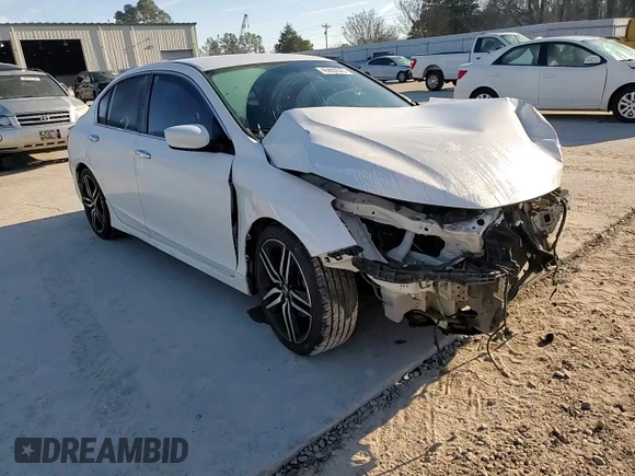 2017 Honda Accord Sport with VIN 1HGCR2F53HA083108, listed as a Copart auction lot 46889545 with 150,420 mi miles and Salvage Title. Bid and sale history available at carsss.com. Image 11.