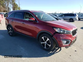 2017 Kia Sorento EX with VIN 5XYPHDA15HG276783, listed as a Copart auction lot 87602165 with 127,135 mi miles and Salvage Title. Bid and sale history available at carsss.com. Image 4.