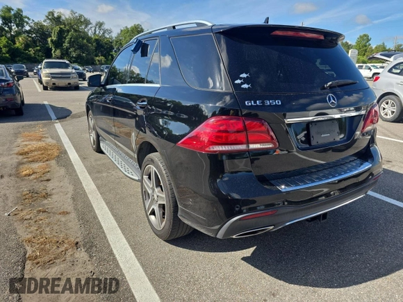 2016 Mercedes-Benz GLE 350 with VIN 4JGDA5JB8GA698059, listed as a Copart auction lot 64907155 with 206,198 mi miles and Clean title. Bid and sale history available at DreamBid. Image 3.