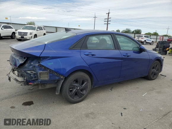 2021 Hyundai Elantra SEL z VIN 5NPLS4AG0MH006061, wystawiony jako Copart lot #56562665 z przebiegiem 62 689 mil mil oraz Szkoda całkowita • Salvage title. Historia ofert i sprzedaży dostępna na DreamBid. Obrazek 3.