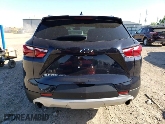 2020 Chevrolet Blazer LT with VIN 3GNKBHRS0LS599105, listed as a Copart auction lot 56298565 with 55,895 mi miles and Clean title. Bid and sale history available at DreamBid. Image 6.
