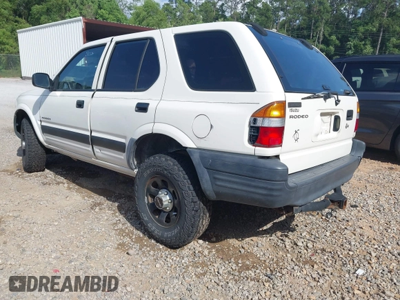 1998 Isuzu Rodeo with VIN 4S2CK58D3W4301606, listed as a IAAI auction lot 42453329 with 219,433 mi miles and . Bid and sale history available at DreamBid. Image 3.