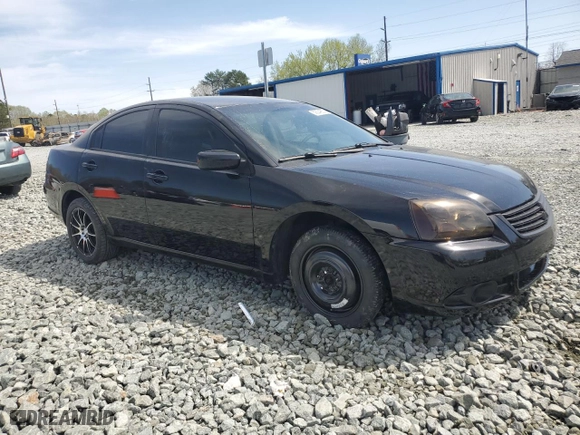 2009 Mitsubishi Galant ES with VIN 4A3AB36FX9E007420, listed as a Copart auction lot 50624855 with 253,584 mi miles and Salvage Title. Bid and sale history available at carsss.com. Image 4.