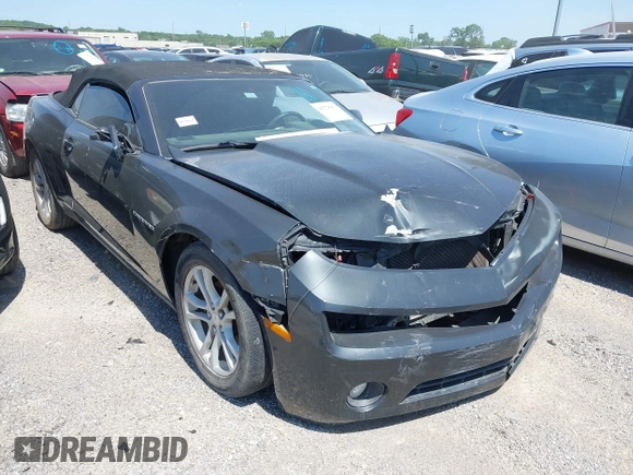 2013 Chevrolet Camaro LT with VIN 2G1FB3D31D9111994, listed as a IAAI auction lot 41778133 with 155,920 mi miles and . Bid and sale history available at DreamBid. Image 1.
