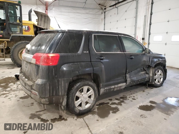 2011 GMC Terrain SLE-1 z VIN 2CTFLREC1B6476877, wystawiony jako Copart lot #45034125 z przebiegiem 75 586 mil mil oraz Szkoda całkowita • Salvage title. Historia ofert i sprzedaży dostępna na DreamBid. Obrazek 3.