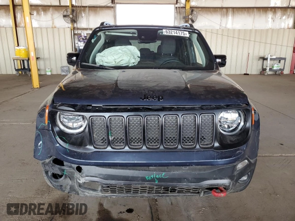 2023 Jeep Renegade Trailhawk with VIN ZACNJDC17PPP24879, listed as a Copart auction lot 63214175 with 7,553 mi miles and Clean title. Bid and sale history available at DreamBid. Image 5.