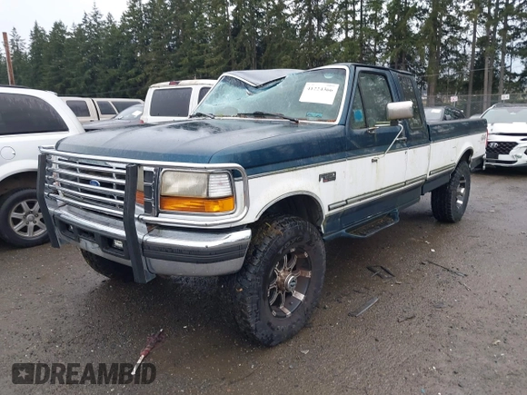 1996 Ford F-250 with VIN 1FTHX26G3TEA37596, listed as a IAAI auction lot 41224366 with 98,068 mi miles and . Bid and sale history available at DreamBid. Image 2.
