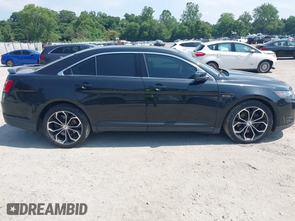 2015 Ford Taurus SHO with VIN 1FAHP2KT8FG166614, listed as a IAAI auction lot 42613481 with 97,361 mi miles and . Bid and sale history available at DreamBid. Image 13.