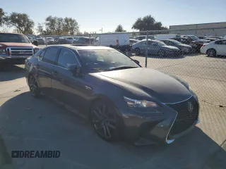 2017 Lexus GS with VIN JTHBZ1BL4HA008733, listed as a Copart auction lot 79435704 with 79,834 mi miles and Salvage Title. Bid and sale history available at carsss.com. Image 4.